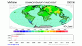 Icon of Methane Levels Increase